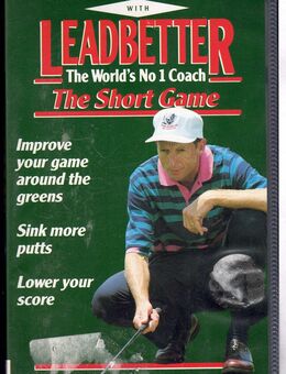 Golf mit David Leadbetter *The Short Game* VHS Kassette in Englisch 90 Min - Aachen