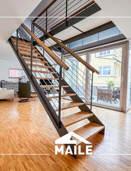 Neuwertige Luxuswohnung mit Terrasse und Einbauküche - Stuttgart