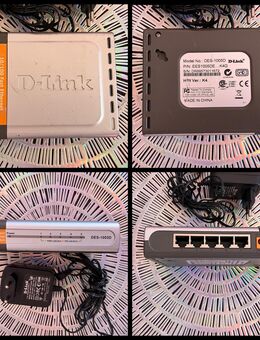 D-Link | Netzwerk Switch | Fast Ethernet | 5-Port | 10/100 | GUT - Dresden