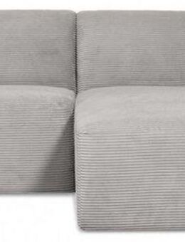 INOSIGN Ecksofa Koa,228cm, L-Form, Modulsofa, Webstoff, Cord, Designsofa, weicher Lounge-Sitzkomfort, Welleunterfederung, bodentief