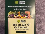 HELLO FRESH | 8x 125,00 Euro Gutscheine - Je 9 Kochboxen | Gesamtwert 1000 Euro = 72 Kochboxen - Michelau (Oberfranken)