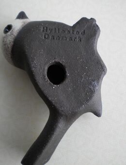 Hyllested,DK-Keramik-Steingut-Spatz,ca. 8,5 cm - Linnich