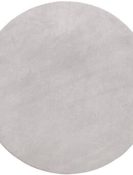 Paco Home Teppich Cadiz 630, rund, Höhe: 14 mm, Kurzflor, Uni-Farben, besonders weich, waschbar, Wohnzimmer