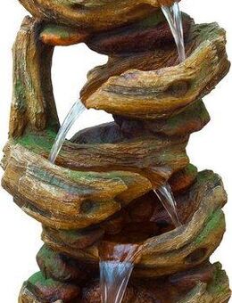 Ubbink Gartenbrunnen AcquaArte TRABIA, 46,5 cm Breite, Komplettset mit LED