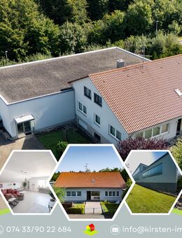 Zweifamilienhaus mit großer Gewerbeeinheit - ideal für Selbständige und Unternehmer! - Albstadt