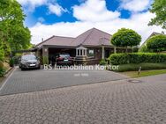 Seltene Gelegenheit! Neuwertiger Bungalow mit Anbau, Gartenanlage und Carport in ruhiger Wohnlage! - Aurich