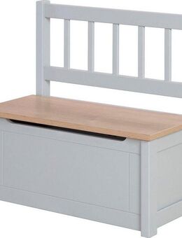 roba® Truhenbank Woody, natur & taupe, aufklappbar