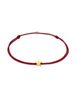 Elli Armband Stern Astro Textilband 925 Silber
