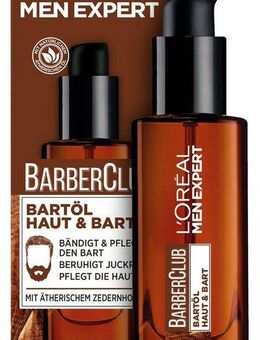 L'ORÉAL PARIS MEN EXPERT Bartöl Barber Club, mit Zedernholzöl