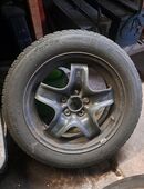 Winterräder Zafira Bj 2009, mit Radkappen, Reifen älter, ca 4, 5 mm in 74722