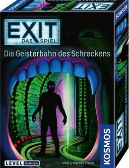 Kosmos Spiel EXIT, Die Geisterbahn des Schreckens, Rätselspiel, Made in Germany