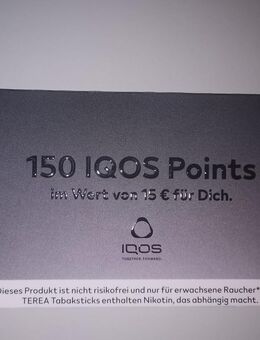 IQOS Gutschein 15€ 150 Punkte für 12€ VB - Wuppertal