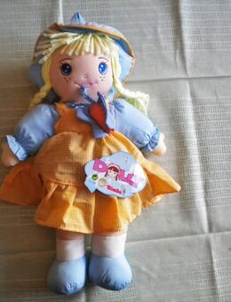 Simba-Dolly-Stoffpuppe,ca. 45 cm,Alt - Linnich