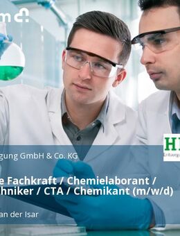 Chemische Fachkraft / Chemielaborant / Chemotechniker / CTA / Chemikant (m/w/d) in Teilzeit - Moosburg (Isar)