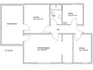 3 Zimmer-Wohnung mit großer Dachterrasse - Sulingen