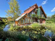 Das besondere Architektenhaus mit traumhafter Gartenanlage in ruhiger Lage ***360 Grad Rundgang*** - Harsefeld