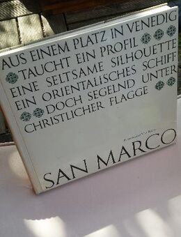 SAN MARCO - Unvergängliche Architektur. Gebundene Ausgabe v. 1964. Pierre Gascar/C.J. Bucher (Autoren) - Rosenheim