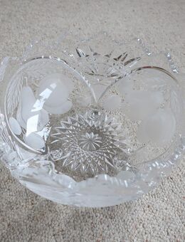 Tortenplatten Glasschalen transparent Walther Glas, Annahütte, Sarner - Niddatal