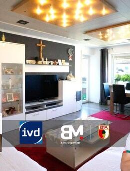 Sehr gepflegte 3-Zimmer-Wohnung mit Balkon und Einzelgarage in ruhiger Lage - aktuell vermietet- - Gersthofen