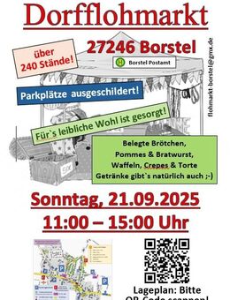 4. Dorfflohmarkt in 27246 Borstel - Borstel (Niedersachsen)