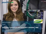 Business Consultant (m/w/d) SAP S/4HANA / MM - Feilitzsch