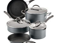 Circulon Topf-Set Circulon A1 Topf- und Bratset, 8-tlg., Aluminium, Edelstahl (Set, 8-tlg., 2 Pfannen, 3 Töpfe, 3 Deckel), dreilagig beschichtet, kratzfest, spülmaschinenfest