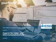 Experte für Cyber- und Informationssicherheit - Köln