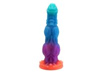 Prism Vortex Dildo – Der Regenbogensturm der Fantasie, 25 cm, farbenprächtiges Erlebnis - Essen