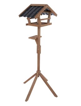TIAKI XL Vogelhaus mit Ständer 2 in 1 - L 55 x B 30 x H 150 cm