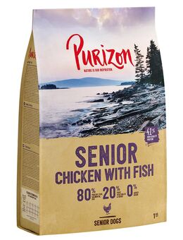 Purizon Senior Huhn mit Fisch - getreidefrei - 1 kg