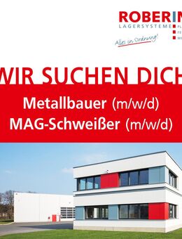 Metallbauer/in / MAG-Schweißer/in (4 Tage Woche) - Emsdetten