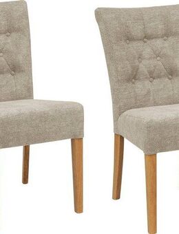 Home affaire Polsterstuhl Queen (Set, 2 St), Esszimmerstuhl mit Knopfheftung, 2er, 4er oder 6er-Set