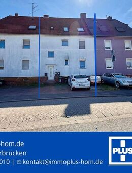 NEUER PREIS!!! HOMBURG-EINÖD; DREIFAMILIENHAUS MIT GARTEN ALS KAPITALANLAGE - Homburg