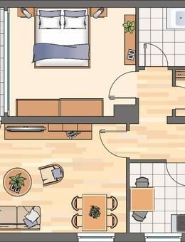 Demnächst frei! 2-Zimmer-Wohnung in Unna Süd - Unna