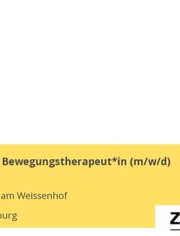 Sport- oder Bewegungstherapeut*in (w/m/d) - Ludwigsburg