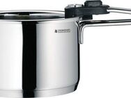 WMF Simmertopf Wasserbadtopf mit herausnehmbaren Einsatz, Cromargan® Edelstahl Rostfrei 18/10, Ø 18 cm, mit Temperaturanzeige, spülmaschinengeeignet, Induktion