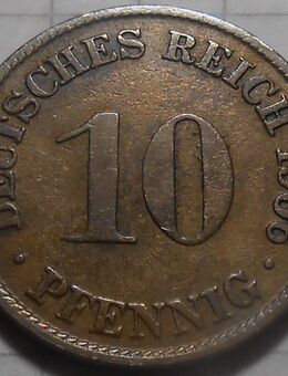 Deutschen Kaiserreich 10 Pf. 1906 D - Cottbus