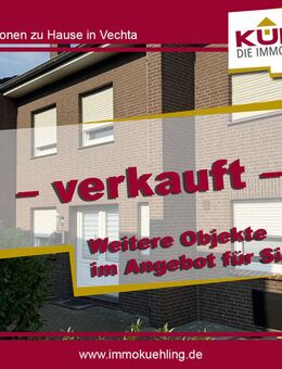 Modernisiertes gepflegtes Reihenmittelhaus - Lohne (Oldenburg)