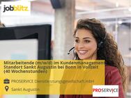 Mitarbeitende (m/w/d) im Kundenmanagement Standort Sankt Augustin bei Bonn in Vollzeit (40 Wochenstunden) - Sankt Augustin