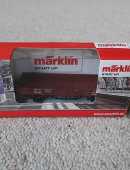 H0 Märklin 4423 Niederbordwagen DB mit Wechselstromradsätzen - Niddatal
