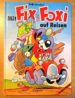 Mit Fix und Foxi auf Reisen Lernbuch Abenteuerbuch für Kinder von Rolf Kauka - Naumburg (Saale) Janisroda
