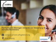Performance Manager (m/w/d) zur Steuerung des Anrufaufkommens - Köln