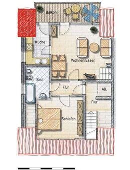 Schöne DG WOHNUNG - Köln