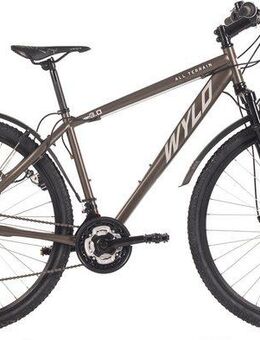 WYLD Mountainbike MTB Hardtail ATB Twentyniner 29“ Heist Anthrazit 21 Gänge RH 51 cm, 21 Gang Shimano Tourney Schaltwerk, Kettenschaltung