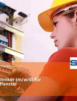Servicetechniker (m/w/d) für Kunststofffenster - Wiefelstede
