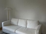 Ligne Roset Nils 3-Seater Sofa – White Linen Cover, Down Cushions, Excellent Condition - Lörrach