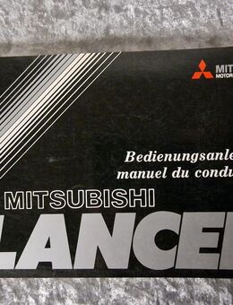 MB152192-A Bedienungsanleitung Mitsubish Lancer A70 - Hannover Vahrenwald-List