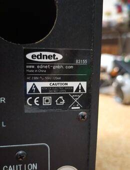 Lautsprecher Set 2.1 Bassbox + 2 kleine Boxen - Beerfelden