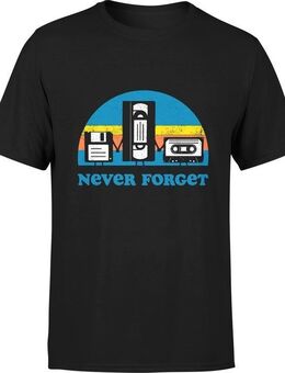 Retro PREMIUM Shirt Never Forget Größenwahl T Shirt - Wuppertal