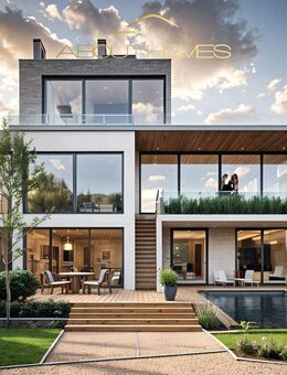 Euer Meisterstück: Luxusvilla mit Panoramablick, Pool und Dachterrasse! - Reutlingen